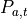 P_{a,t}